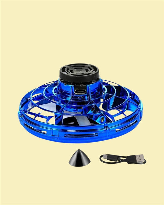 🚀 FLYING SPINNER UFO TOY!