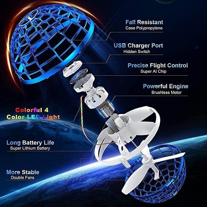 LumoFly Boomerang Ball